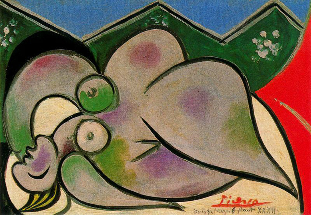 Picasso Reclining nude 1932